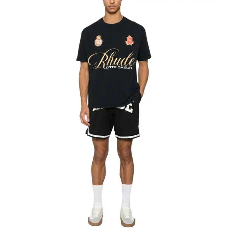 RHUDE Collegiate Basketball Short-1