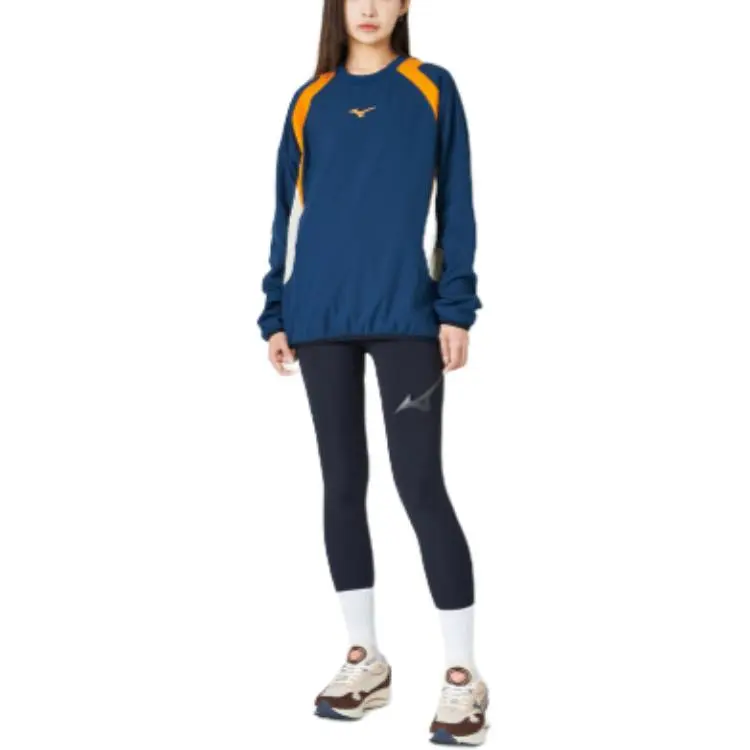Mizuno Sweatshirts Unisex Navy-3