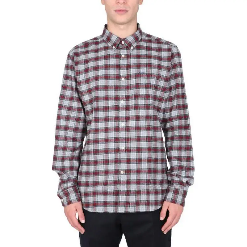 BARBOUR Checked Button Up Shirt-3