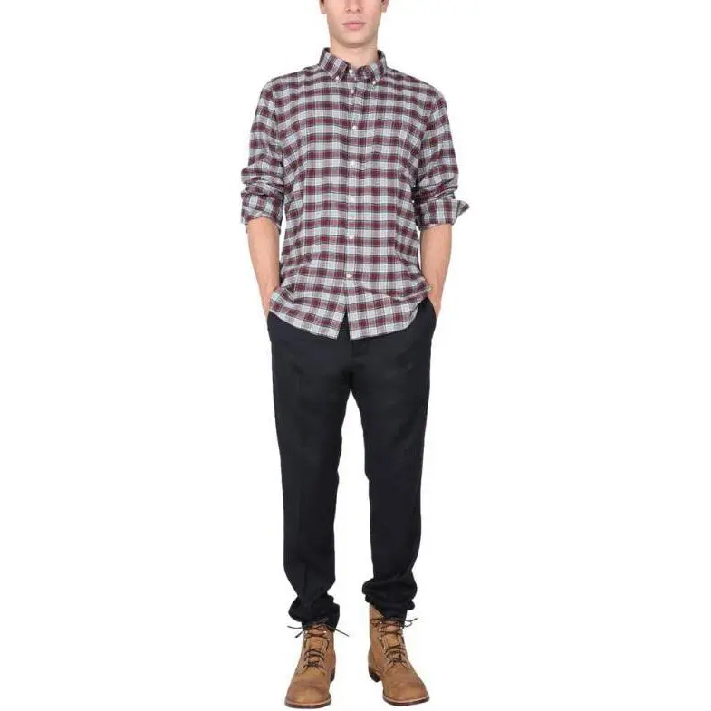 BARBOUR Checked Button Up Shirt-1