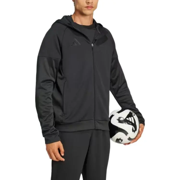 Adidas Free Shipping With AdiClub Tiro 25 Full Zip Hoodie-2