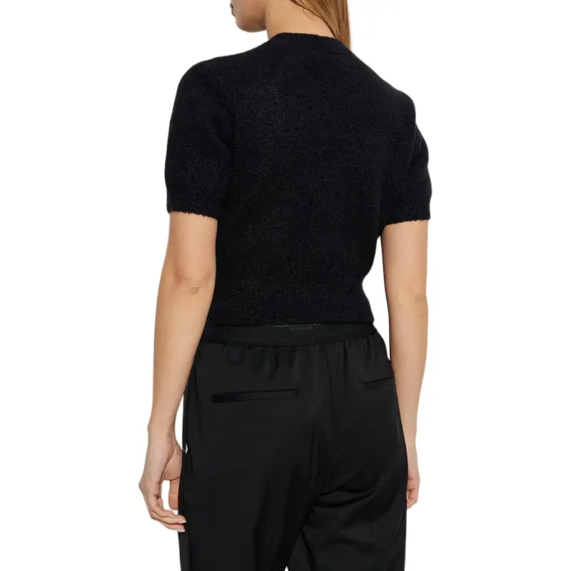 Alexander Wang Logo Embroidered Cropped Top-3