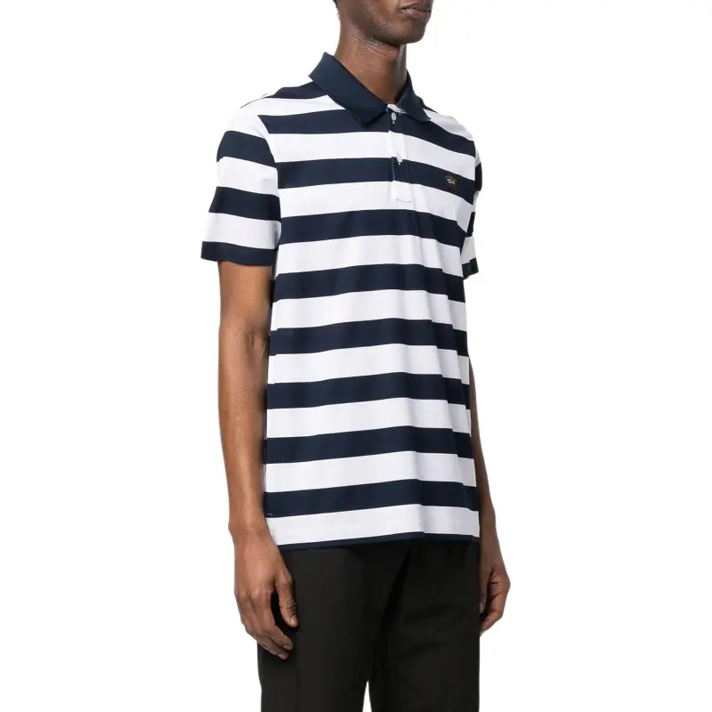 Paul & Shark Stripe pattern Polo Shirt-3