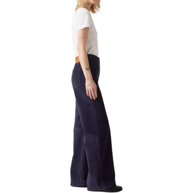 Levi’s Ribcage Wide Leg Jeans Jeans Women's Dark Blue-3
