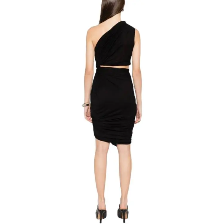 Rick Owens DRKSHDW Fog Gathered Mini Dress-4