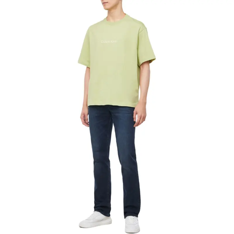CALVIN KLEIN T Shirt Unisex Lemon-2