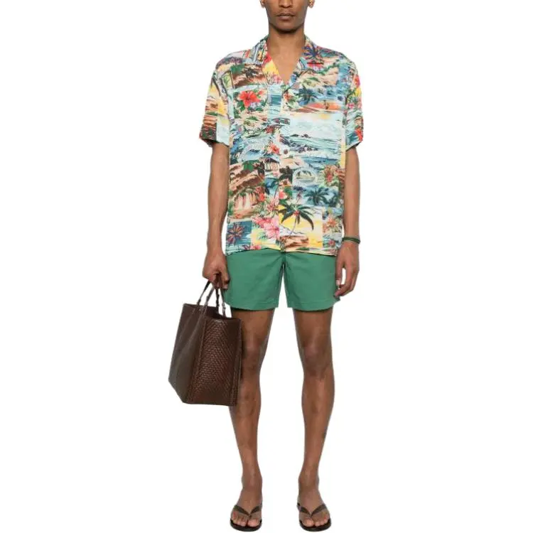 Polo Ralph Lauren Patchwork print Camp Shirt-1