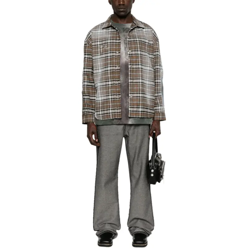 THUG CLUB Arab Sword Flannel Shirt-1