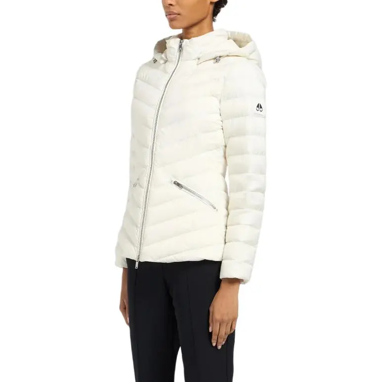 Moose Knuckles Down Jacket Women's White-3