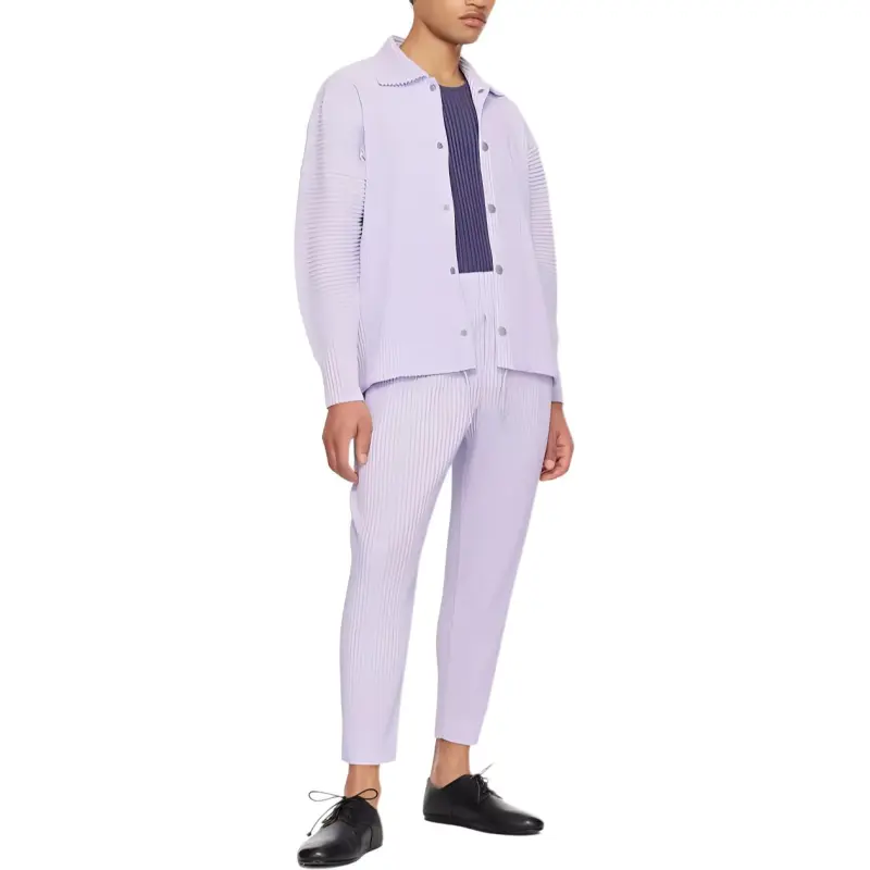 ISSEY MIYAKE Mc February Pleated Trousers-1
