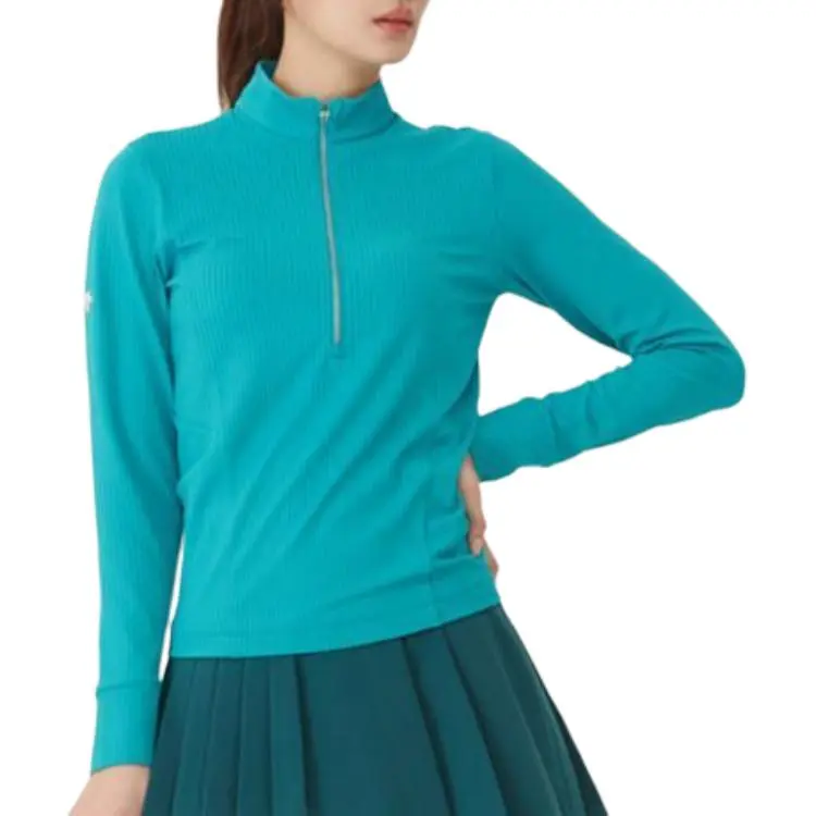 DESCENTE T Shirts Women's Blue-2