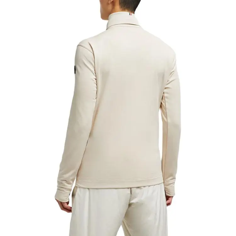 Moncler Polartec Long Sleeve Polo Shirt-4
