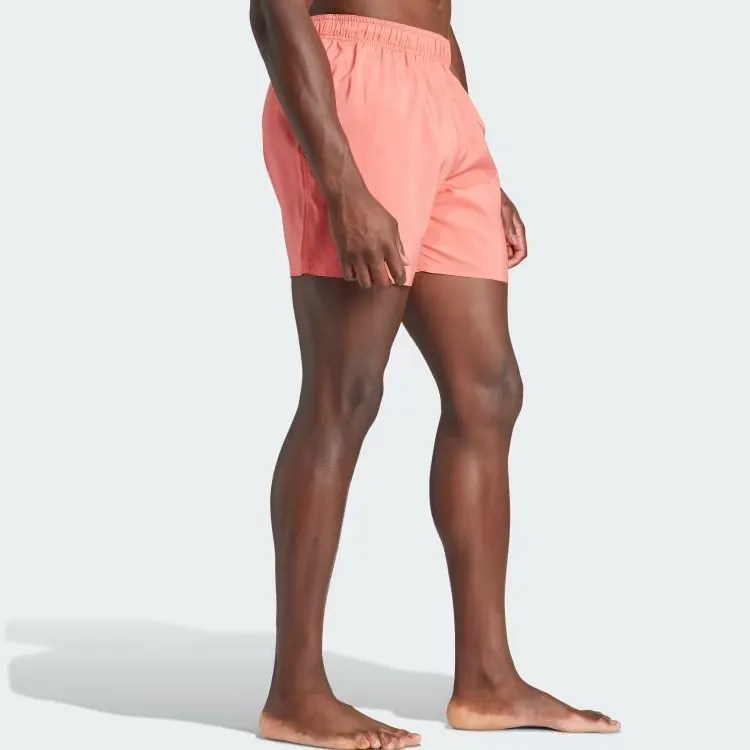 Adidas Solid Clx Short length Swim Shorts Swimming Shorts Men's Pink-3