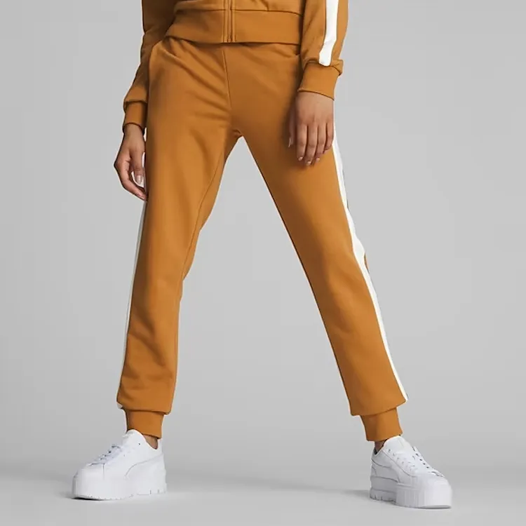PUMA Casual Pants Women's Yellow-2