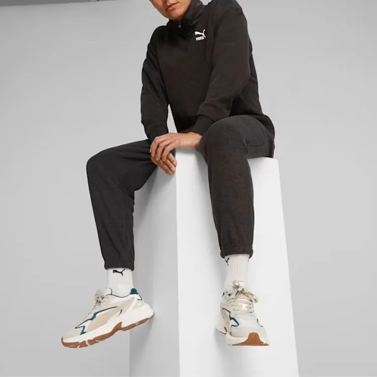PUMA Knitted Sweatpants Men's Gray-2