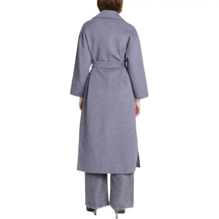 Maje Belted Double faced Coat-2