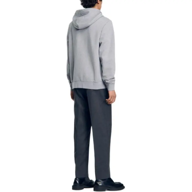 Sandro Logo embroidered Hoodie-2