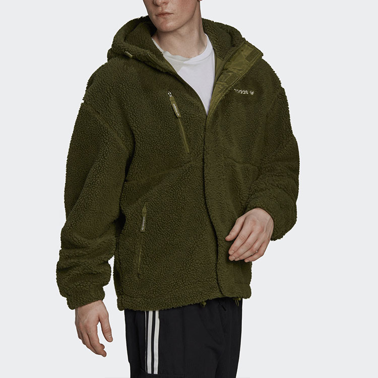 Adidas Originals Trefoil Jackets Coats Men's Dark Olive