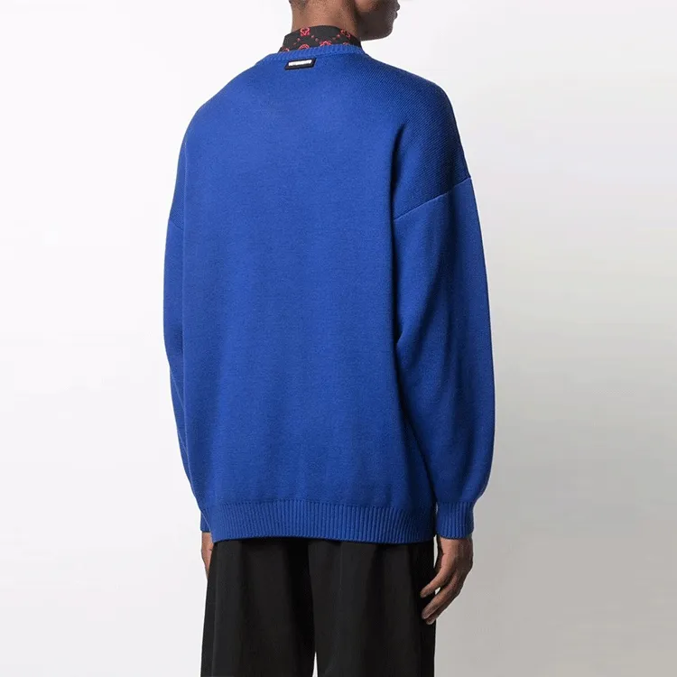 Vetements Sweaters Unisex Blue-2