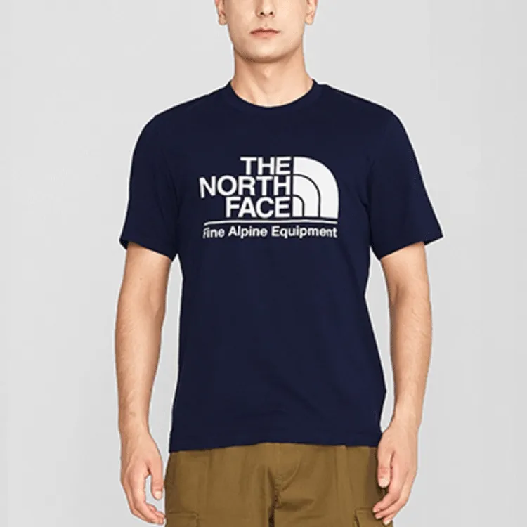 THE NORTH FACE T Shirt Unisex Dark Blue-4