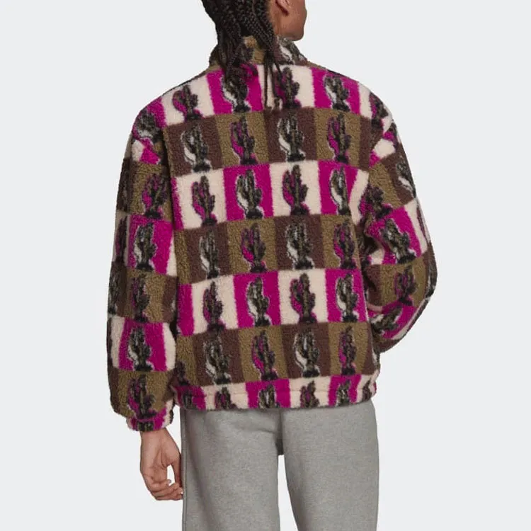 Adidas Originals Trefoil Area 33 Velvet-feel Coat Men's Multicolor-2
