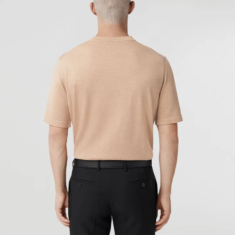 Burberry SS22 Knitwear Men's Soft Yellow Brown-2