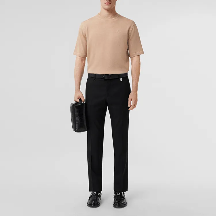 Burberry SS22 Knitwear Men's Soft Yellow Brown-1