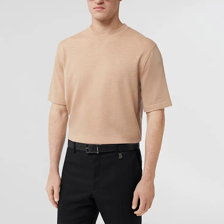 Burberry SS22 Knitwear Men's Soft Yellow Brown-3