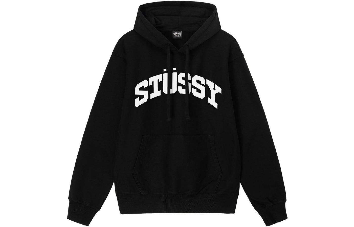 ★Stussy Ist Pigment Dyed Hoodie Black★ Stussy Pigment Dyed Built Tough Hoodie Black M - POIZON