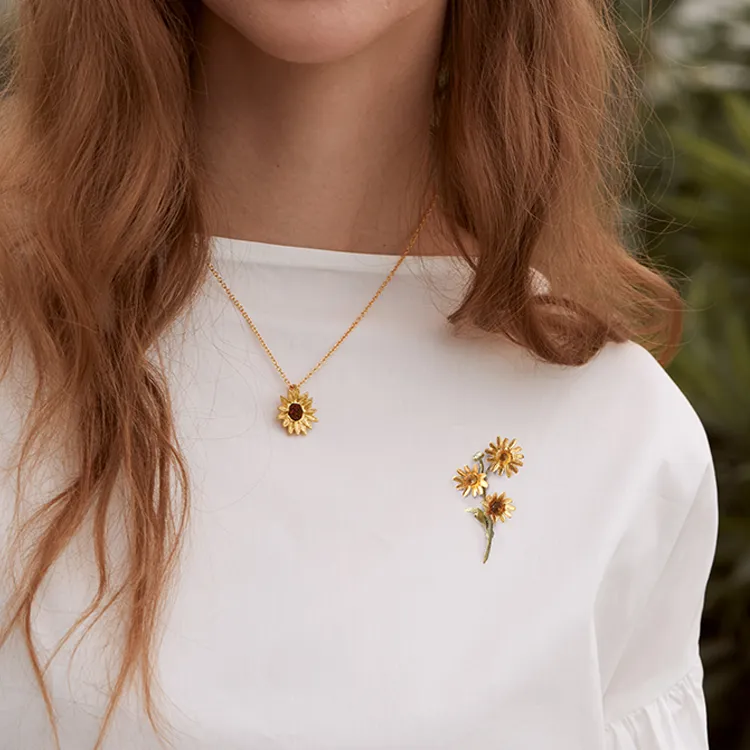 Michael Michaud Brooches Women's Yellow-2