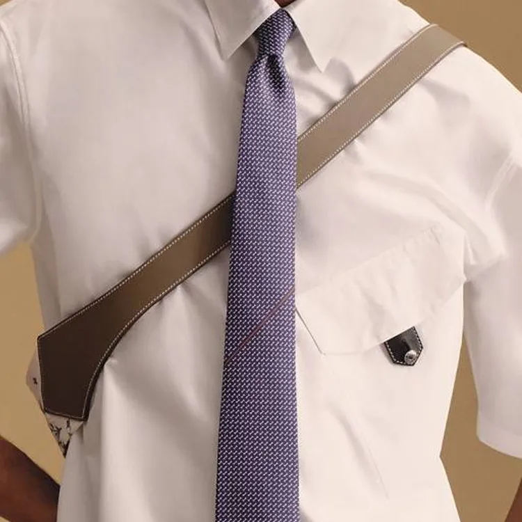 HERMES   Ties Men's Marine Blue-1