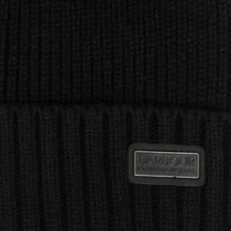 BARBOUR Ribbed Knit Beanies-2