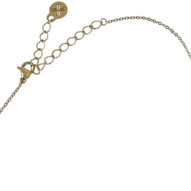 ANARTXY Surgical Steel Zirconia Necklaces Women's Gold-2