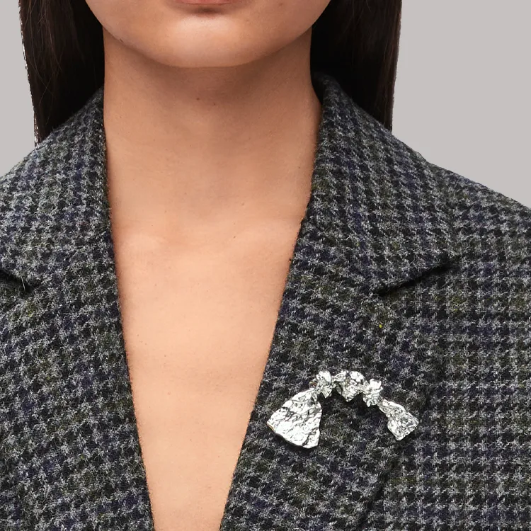 LOEWE Sterling Silver Brooches Women's Silver-2