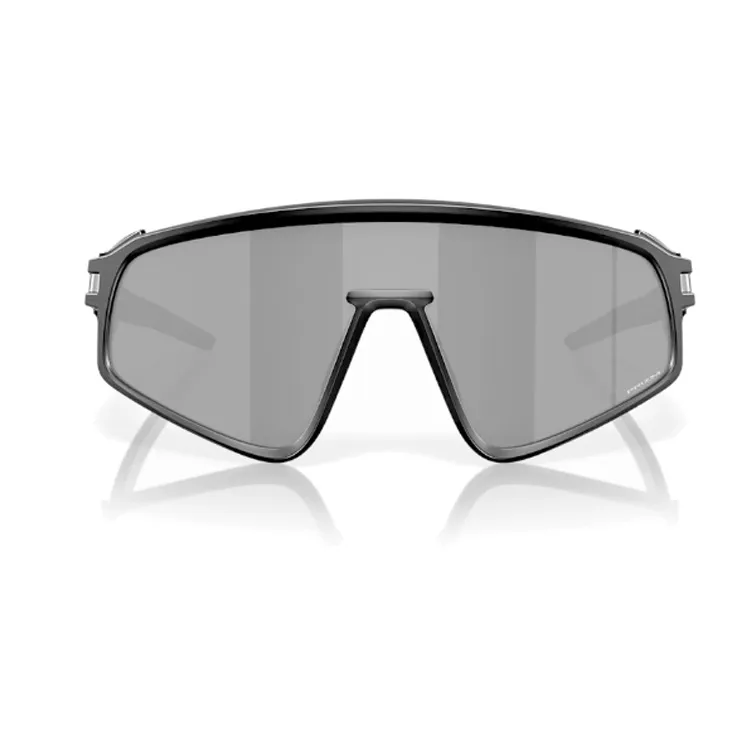 Oakley TR/Memory Plastic Irregular Shape Sunglasses Unisex Black-1