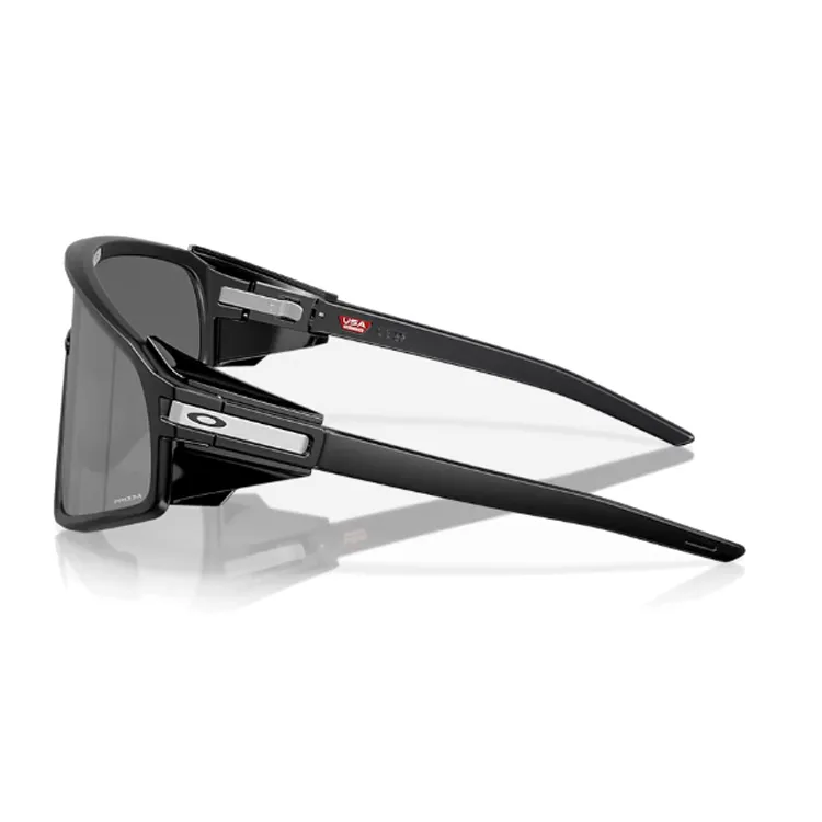 Oakley TR/Memory Plastic Irregular Shape Sunglasses Unisex Black-2