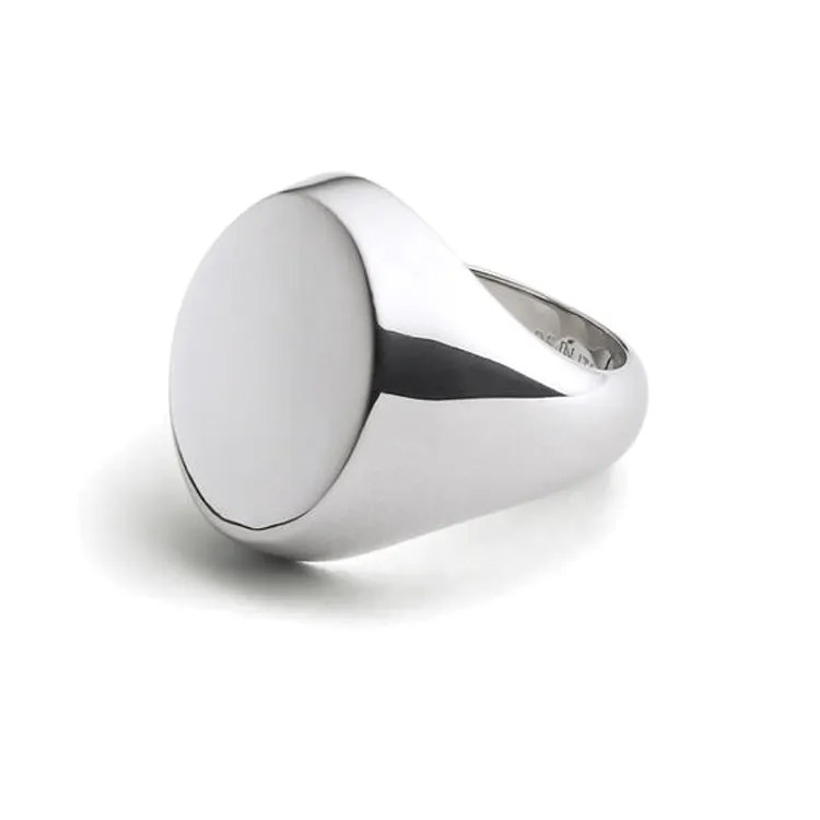 MM6 Maison Margiela Polished Signet Ring-1
