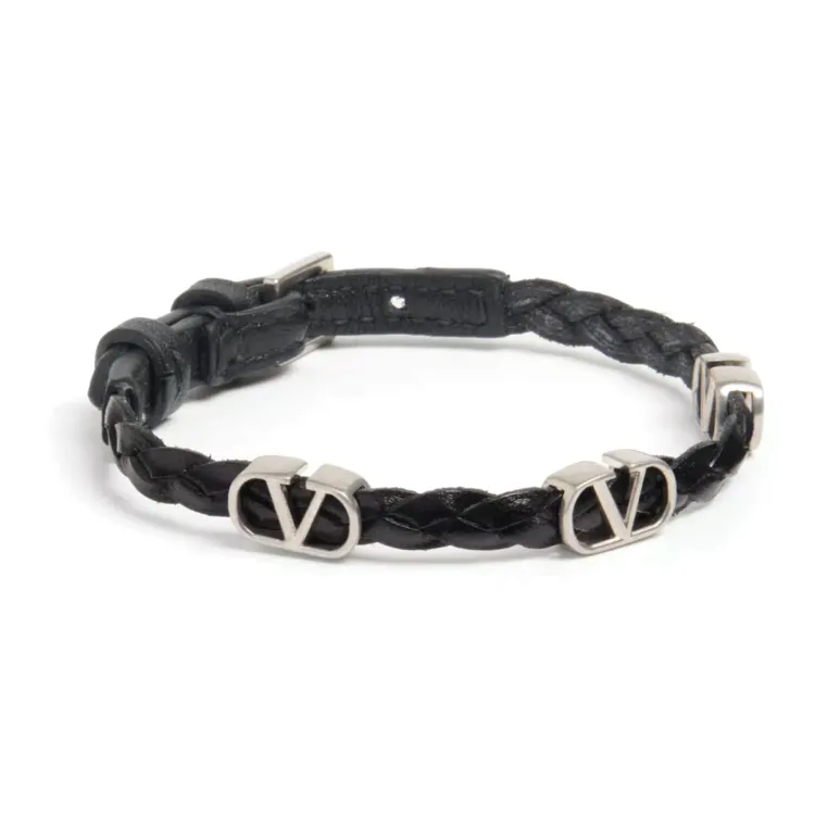 Valentino VLogo Signature Buckled Bracelet-1