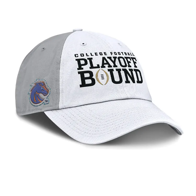 Nike Boise State Broncos 2025 College Football Playoff Bound Club Men's Nike College Adjustable Hat-2