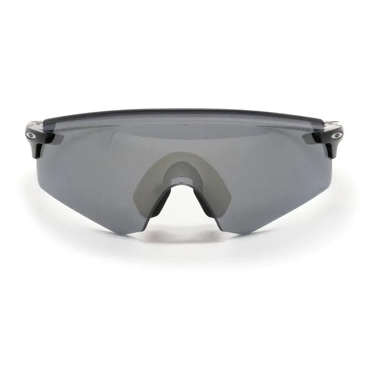 Oakley TR/Memory Plastic Irregular Shape Sunglasses Unisex Black-1