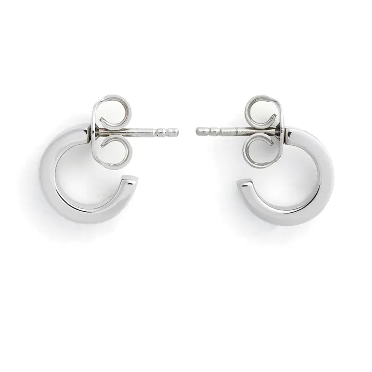 MM6 Maison Margiela Year Of The Snake Minimal Numeric Earrings-2