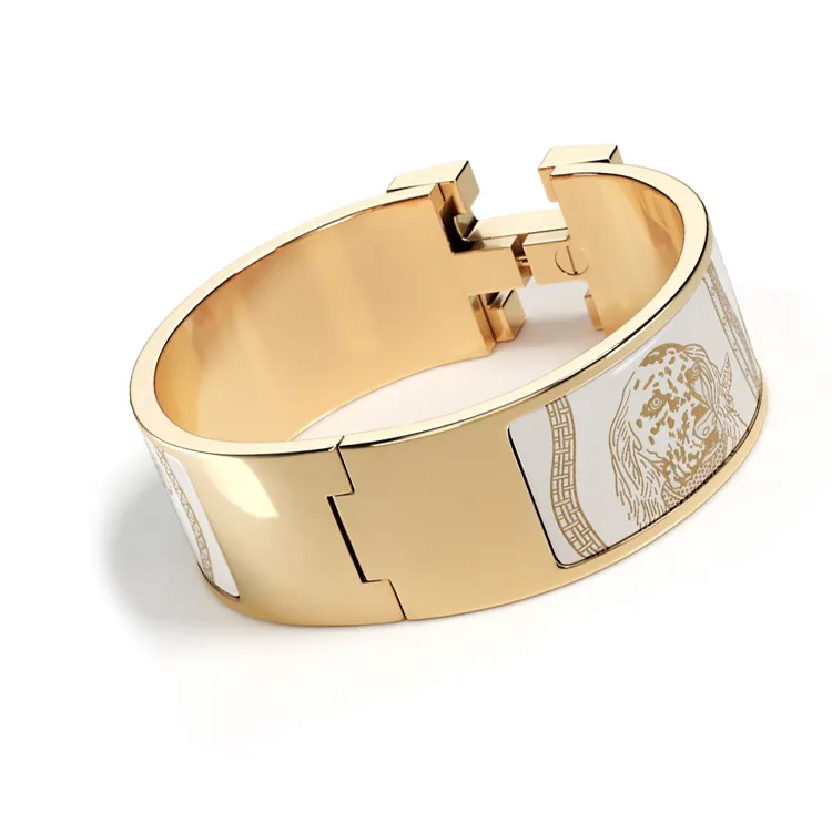 HERMES - Bangles Women's White Gold-2