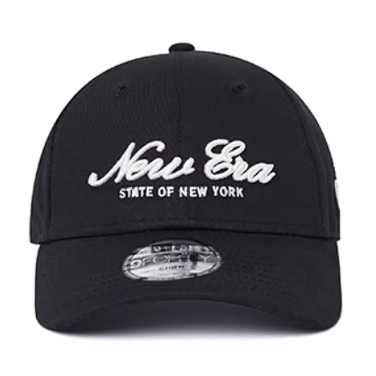 New Era Polyester, Cotton Baseball Caps Kids' Black-1
