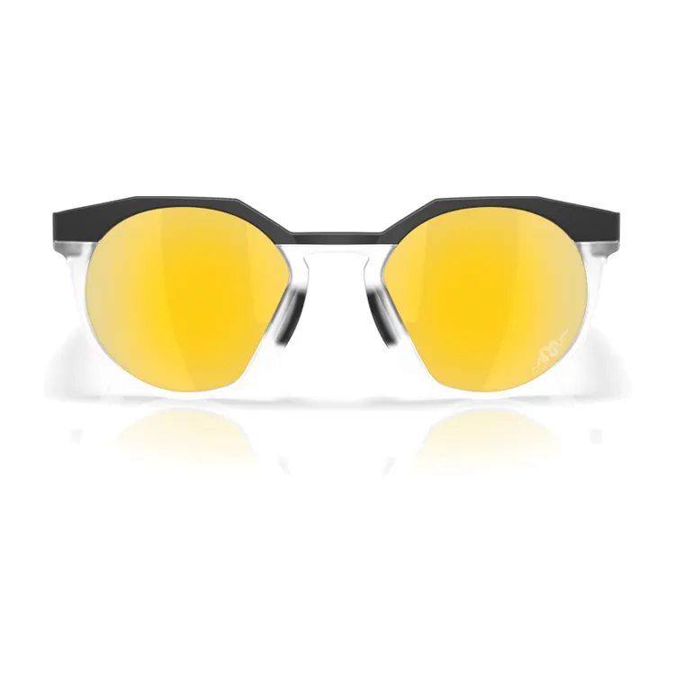 Oakley TR/Memory Plastic Irregular Shape Sunglasses Unisex Black-1
