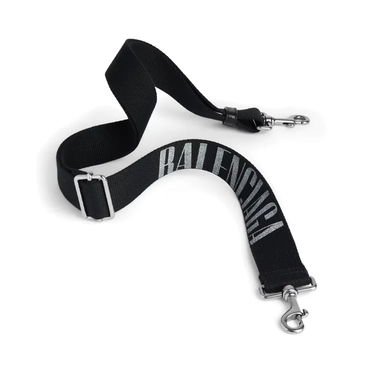 Balenciaga Polyester Nylon Lambskin Shoulder Straps Unisex Black-1