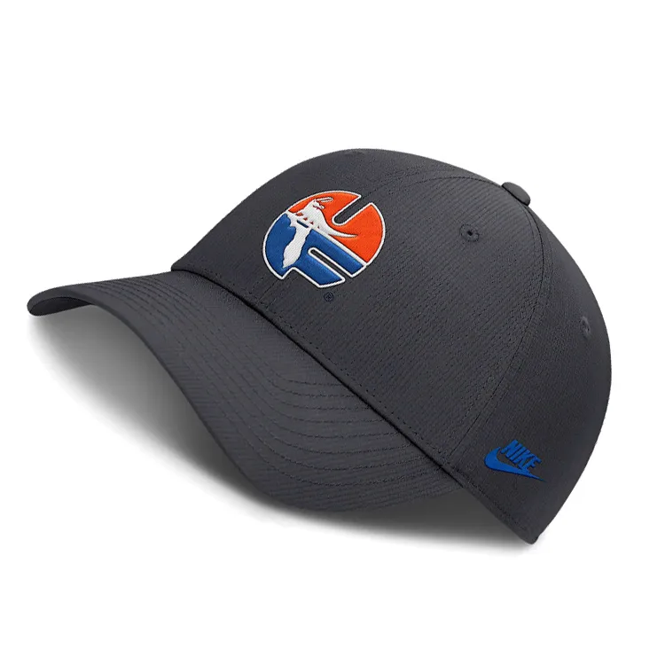 Nike Florida Gators Core Rise Vault Men's Nike Dri FIT College Adjustable Hat-1
