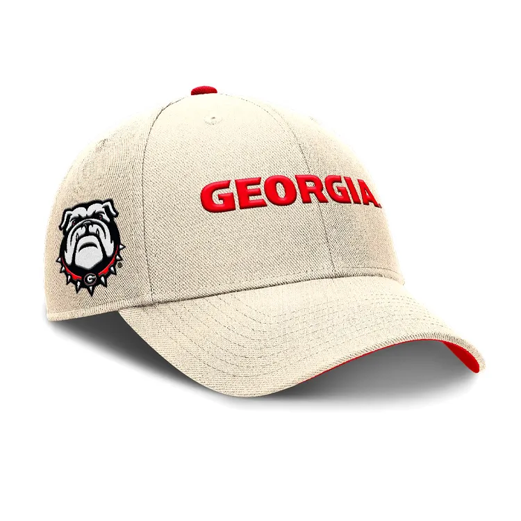 Nike Georgia Bulldogs Primetime Rise Men's Nike College Adjustable Hat-1