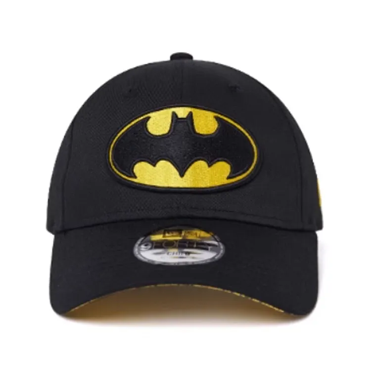 New Era Polyester, Cotton Baseball Caps Kids' Black-1