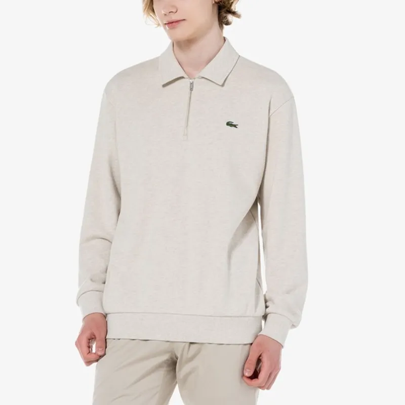 LACOSTE T-Shirts Men Cream-1