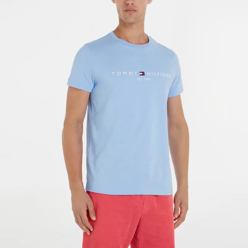 Tommy Hilfiger T Shirt Men's Light Blue-2